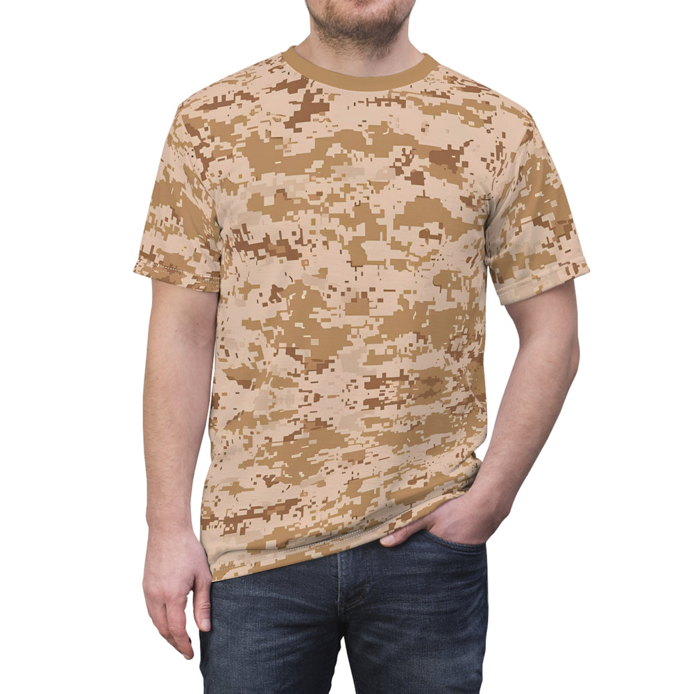 Equippage Desert Camo Unisex Cut & Sew Tee