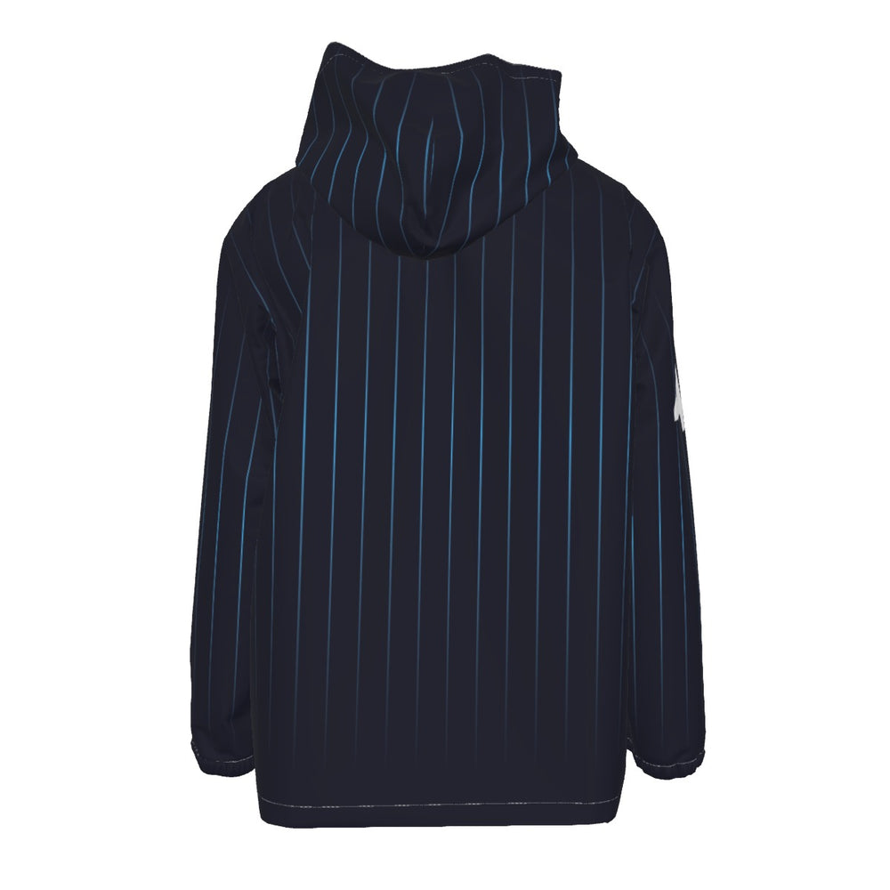 Blue Knights Soccer Club #40 Men's Hooded Zipper Windproof 40 Jacket Futbol Team Uniforms 2024