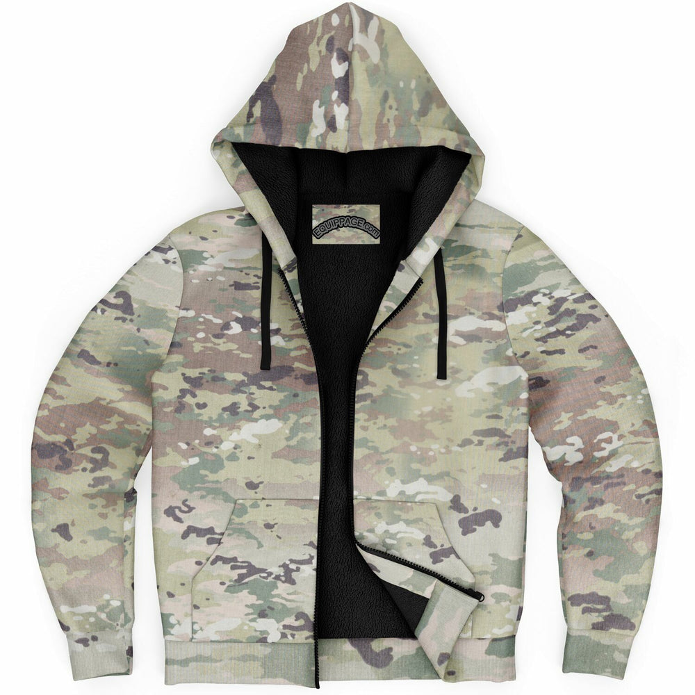 Scorpion Camouflage Microfleece Ziphoodie OCP-style Camo from Equippage.com