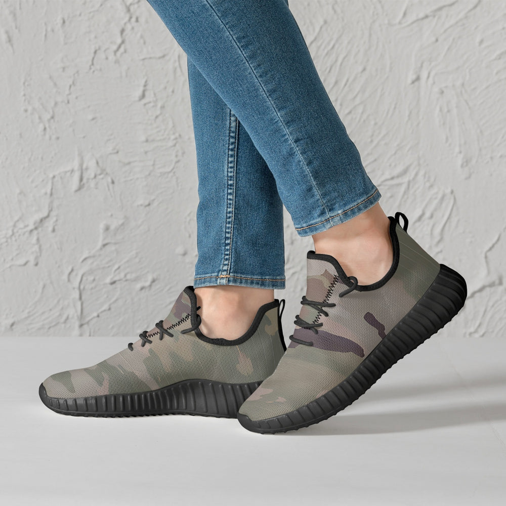 Scorpion Camouflage Unisex Mesh Knit Sneakers