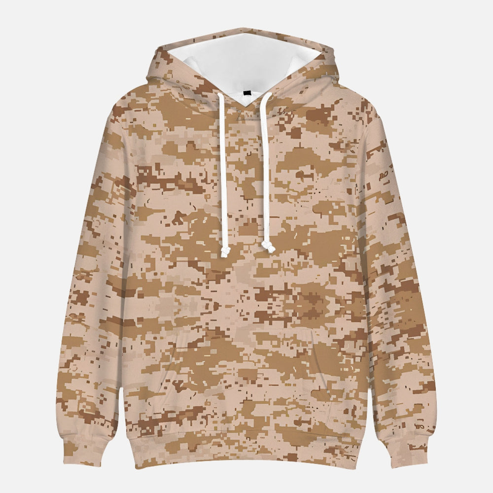 Equippage Desert Camo Round Collar Hoodie