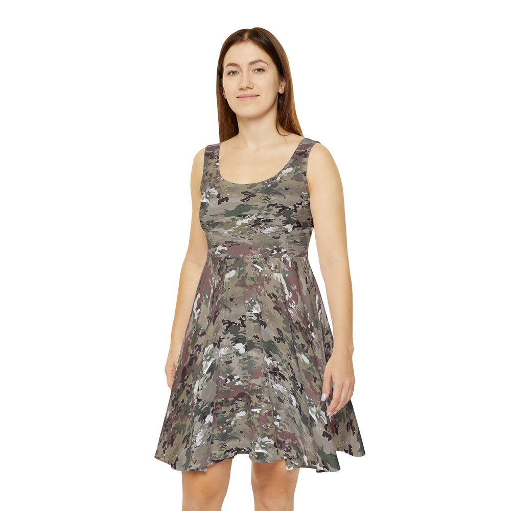 Scorpion Camouflage Women's Skater Dress By Equippage.com