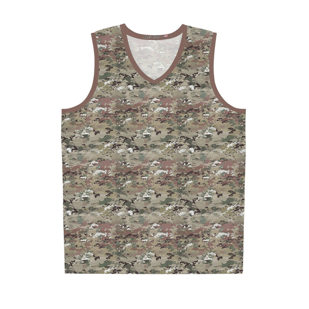 Scorpion Camouflage Basketball Jersey By Equippage.com