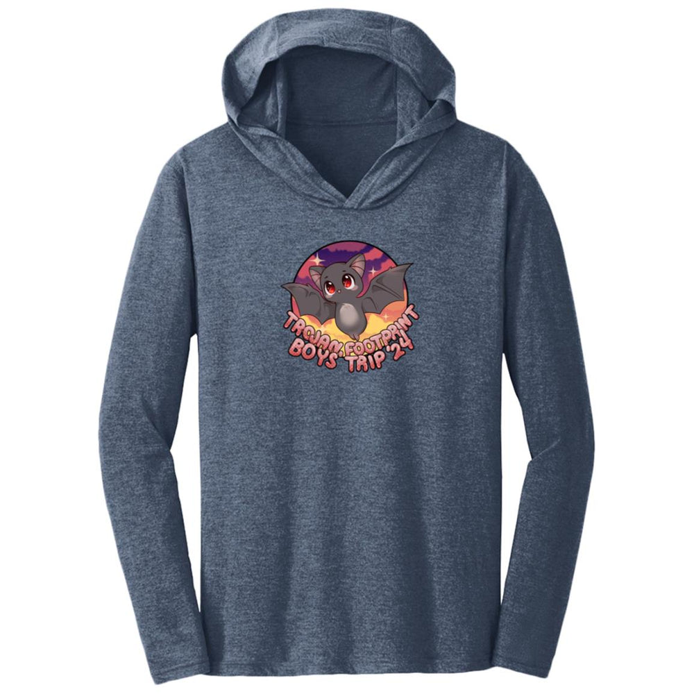 Trojan Footprint Boys Trip '24 in color custom T-Shirt Hoodie by Equippage.com