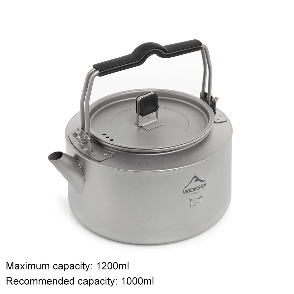 Widesea Camping Titanium Kettle