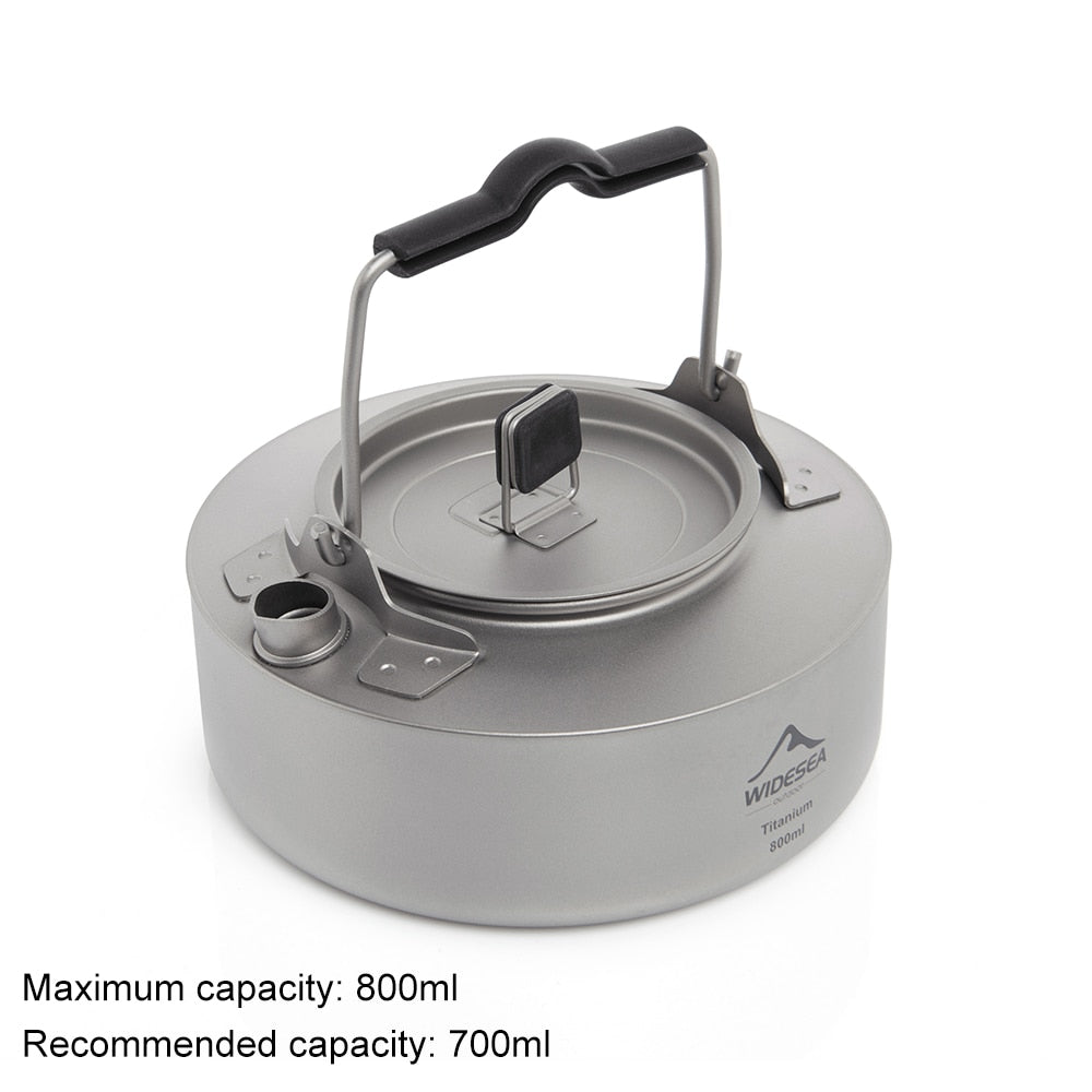 Widesea Camping Titanium Kettle