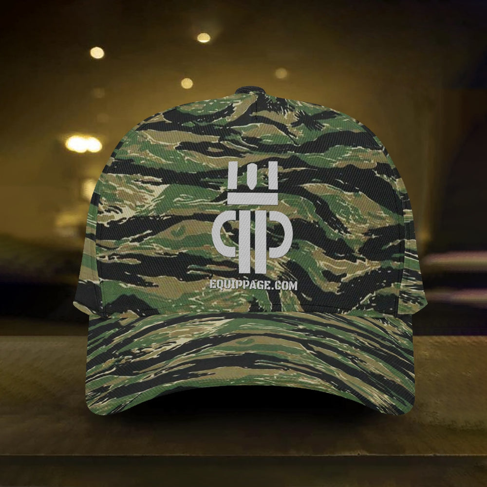 Equippage Tiger Stripe Baseball Caps