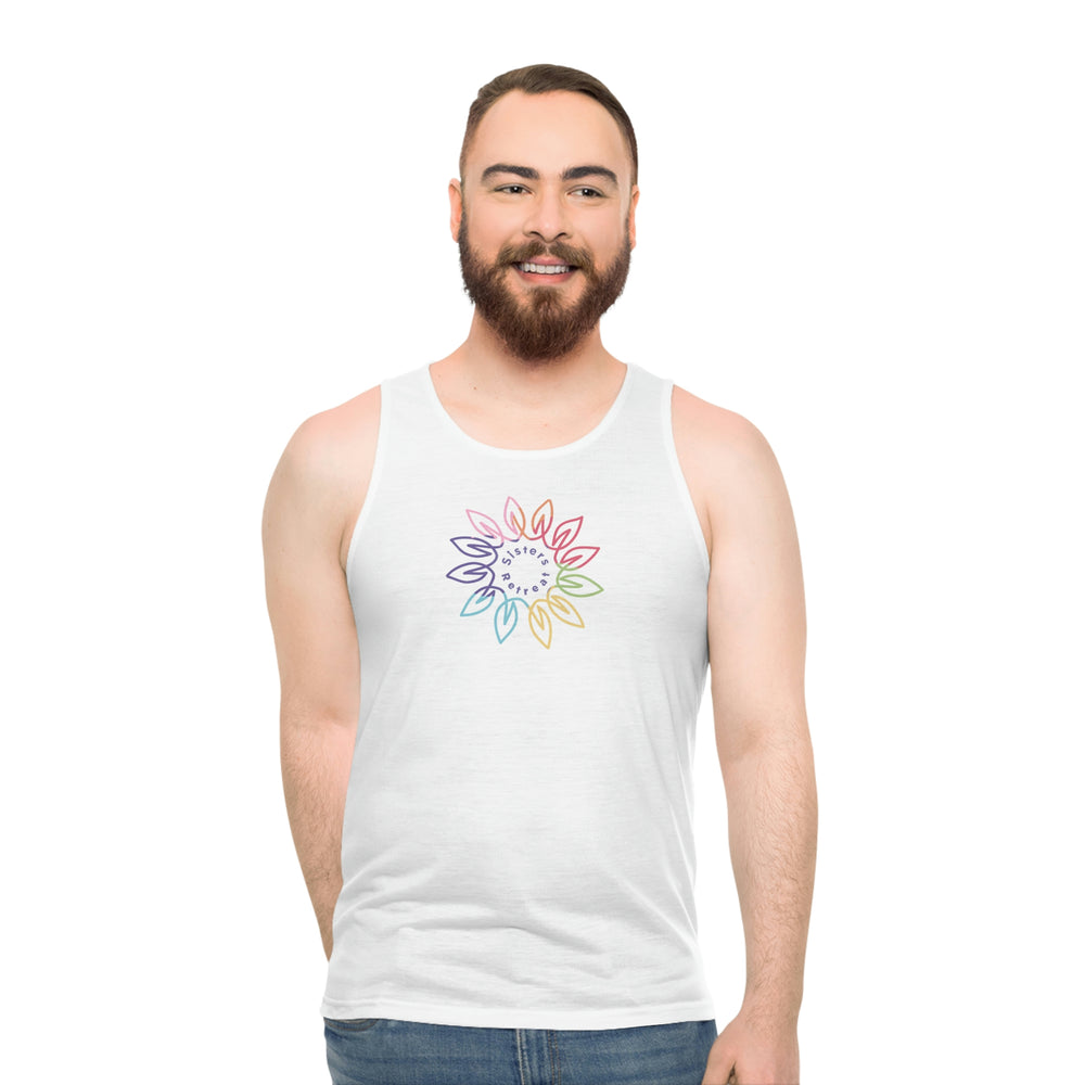 Sister's Retreat Unisex Tank Top (AOP)