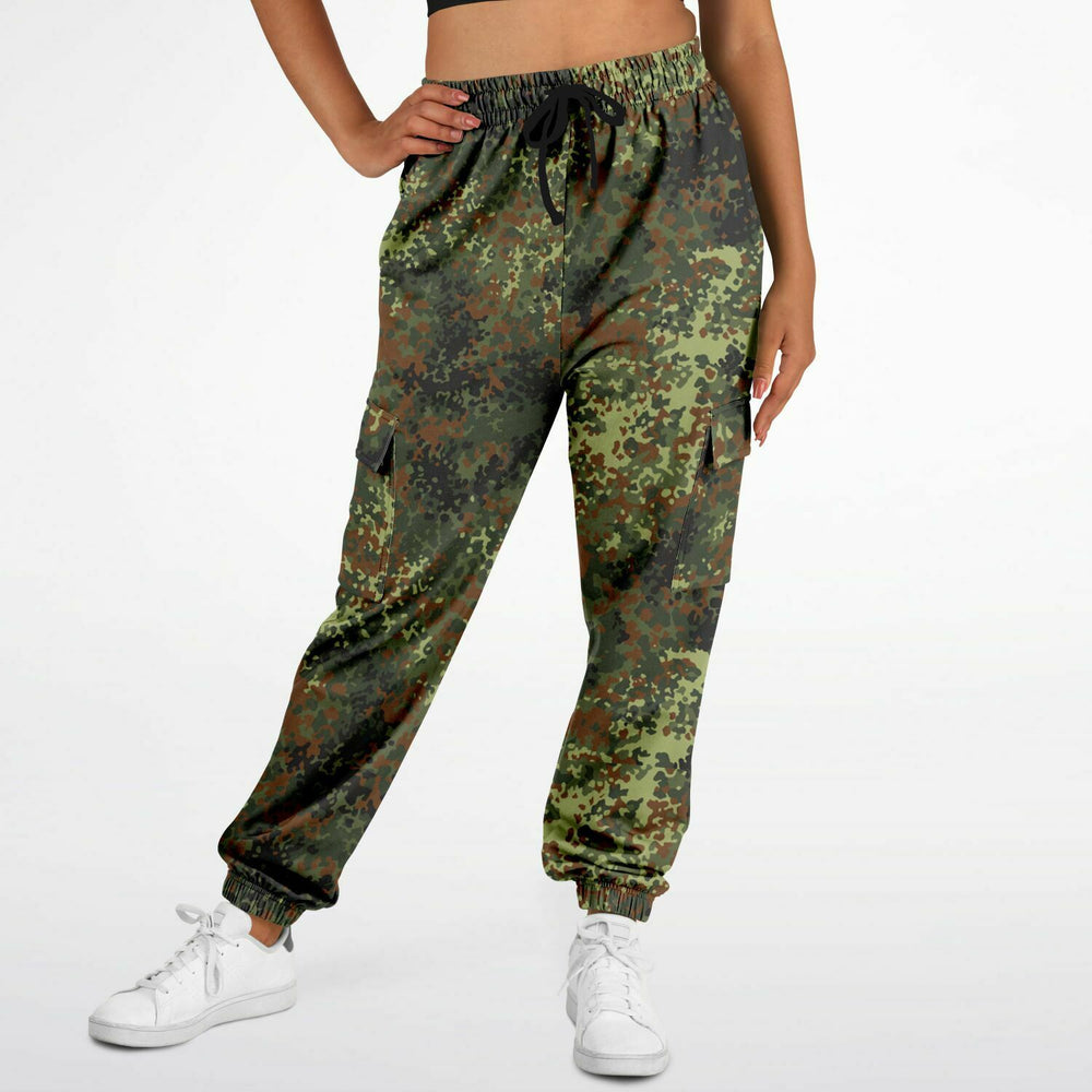 Equippage Flecktarn Camou Fashion Cargo Sweatpants