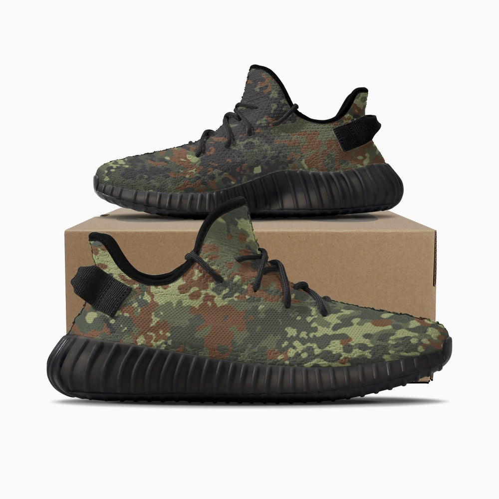 Equippage Flecktarn Camou Unisex Mesh Knit Sneakers