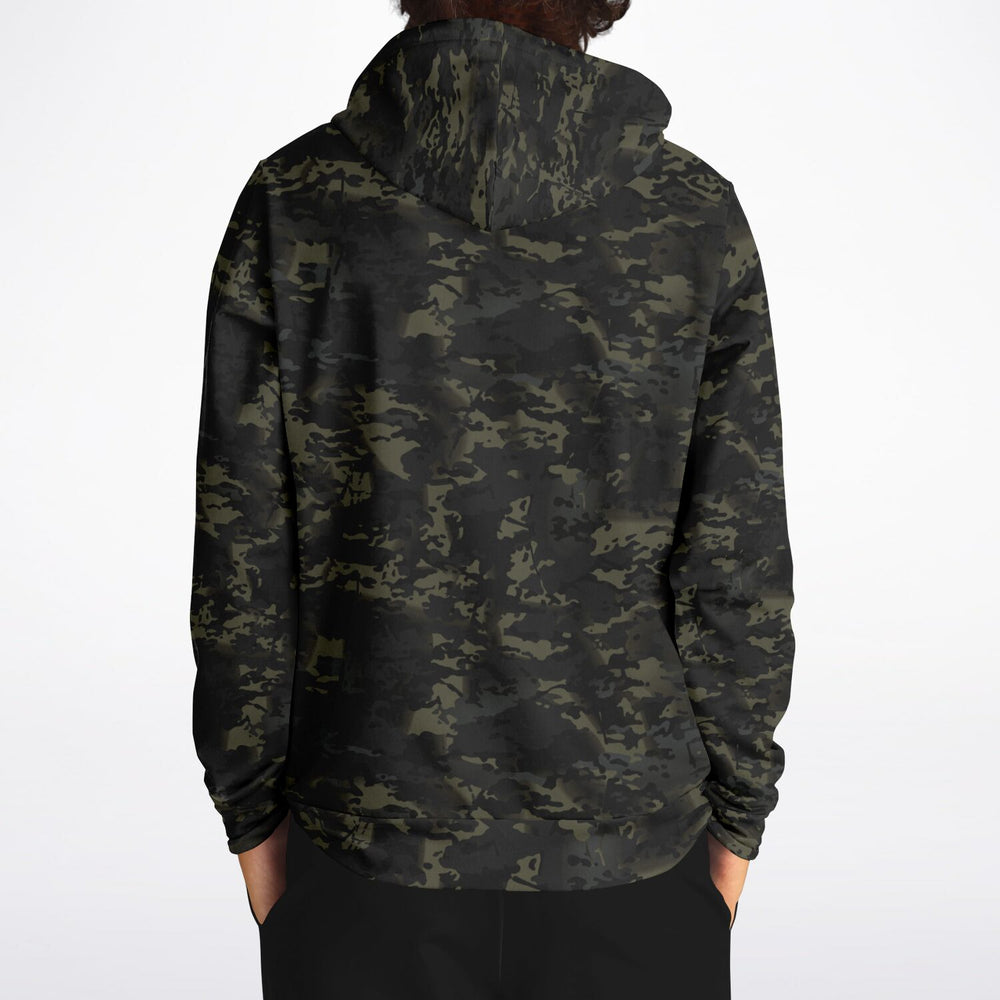Equippage Black MultiCam Athletic Hoodie - AOP