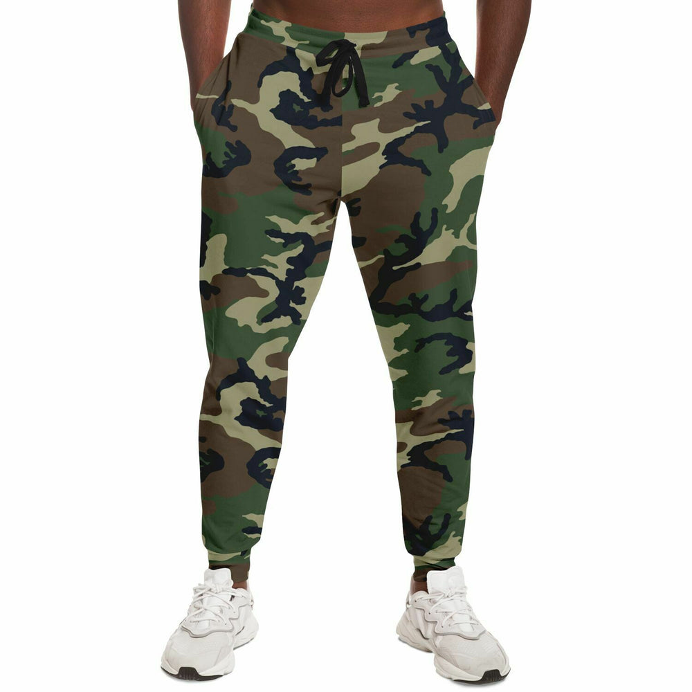 Equippage Woodland Camouflage Fashion Jogger