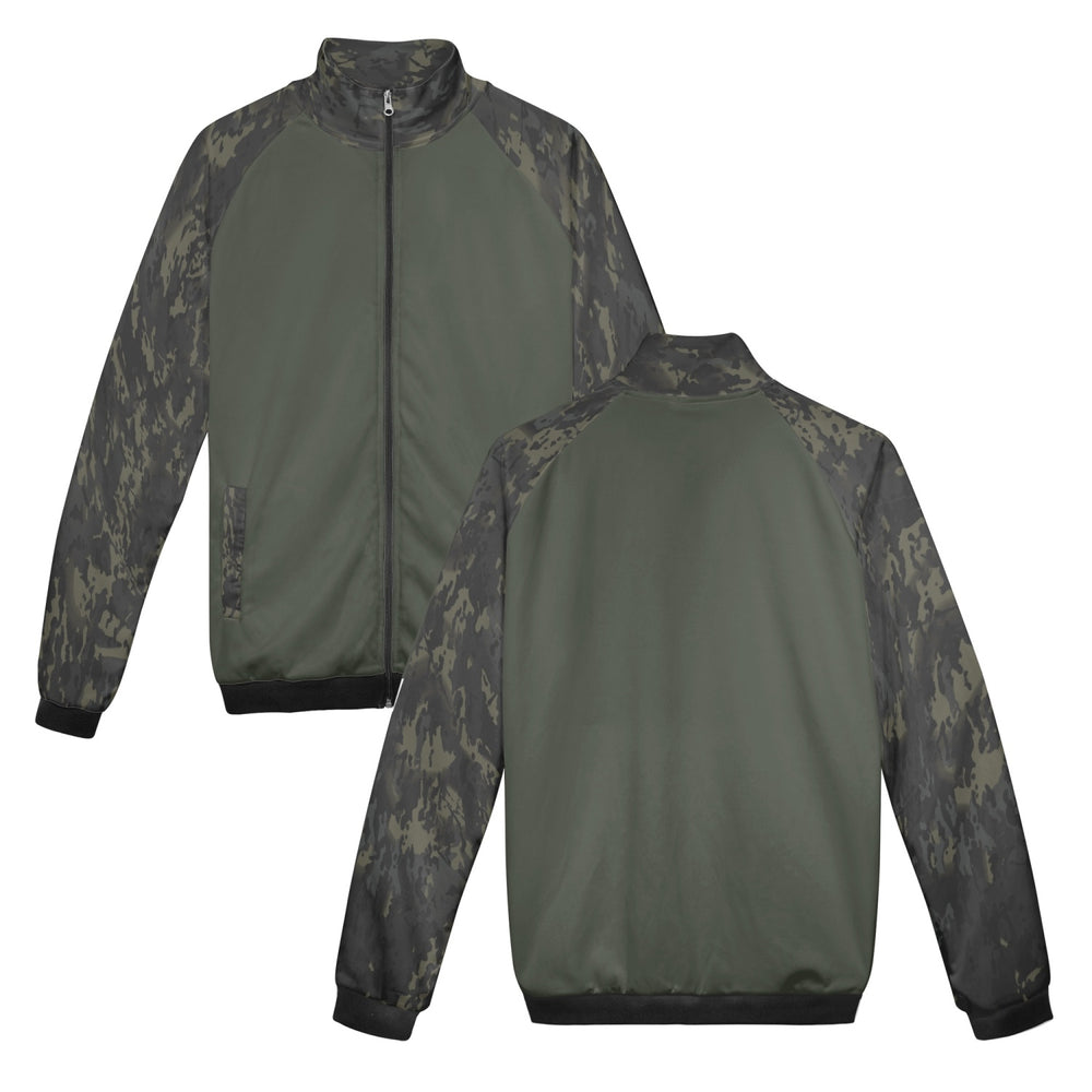 Equippage BMC Stripe Stand Collar Zipper-up Hoodie