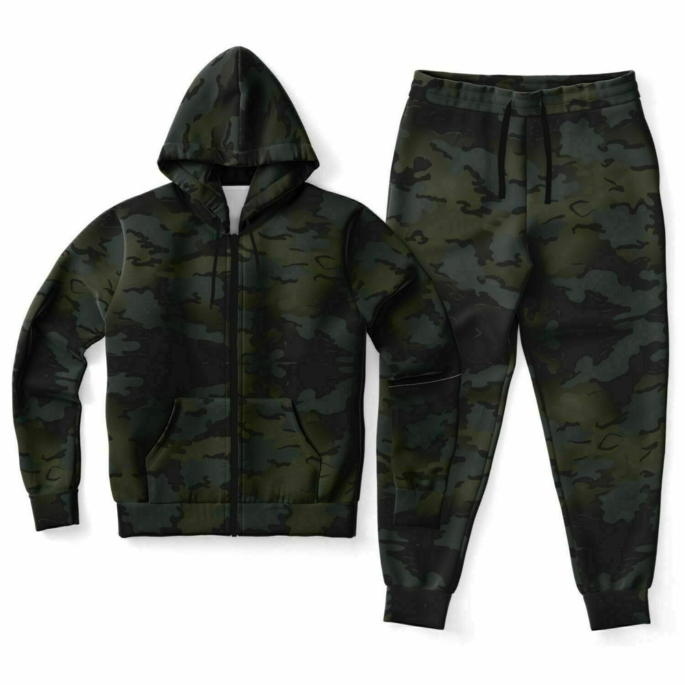 Equippage BJMC Fashion Ziphoodie & Jogger - Black
