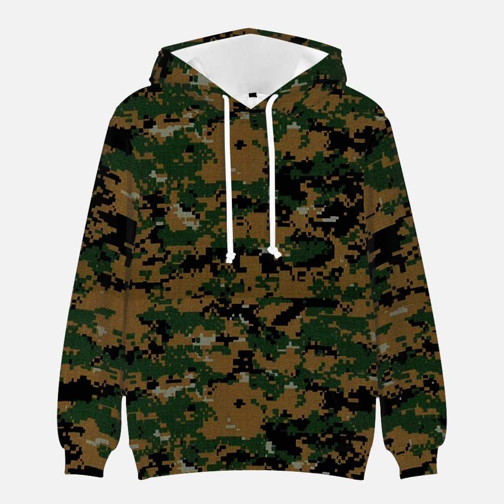 Equippage Marpat Camou Round Collar Hoodies