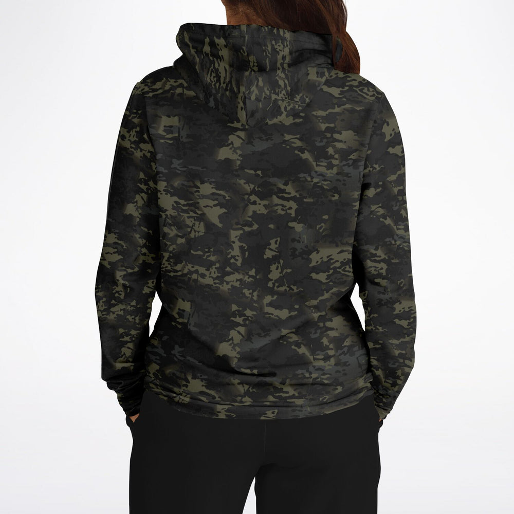 Equippage Black MultiCam Athletic Hoodie - AOP