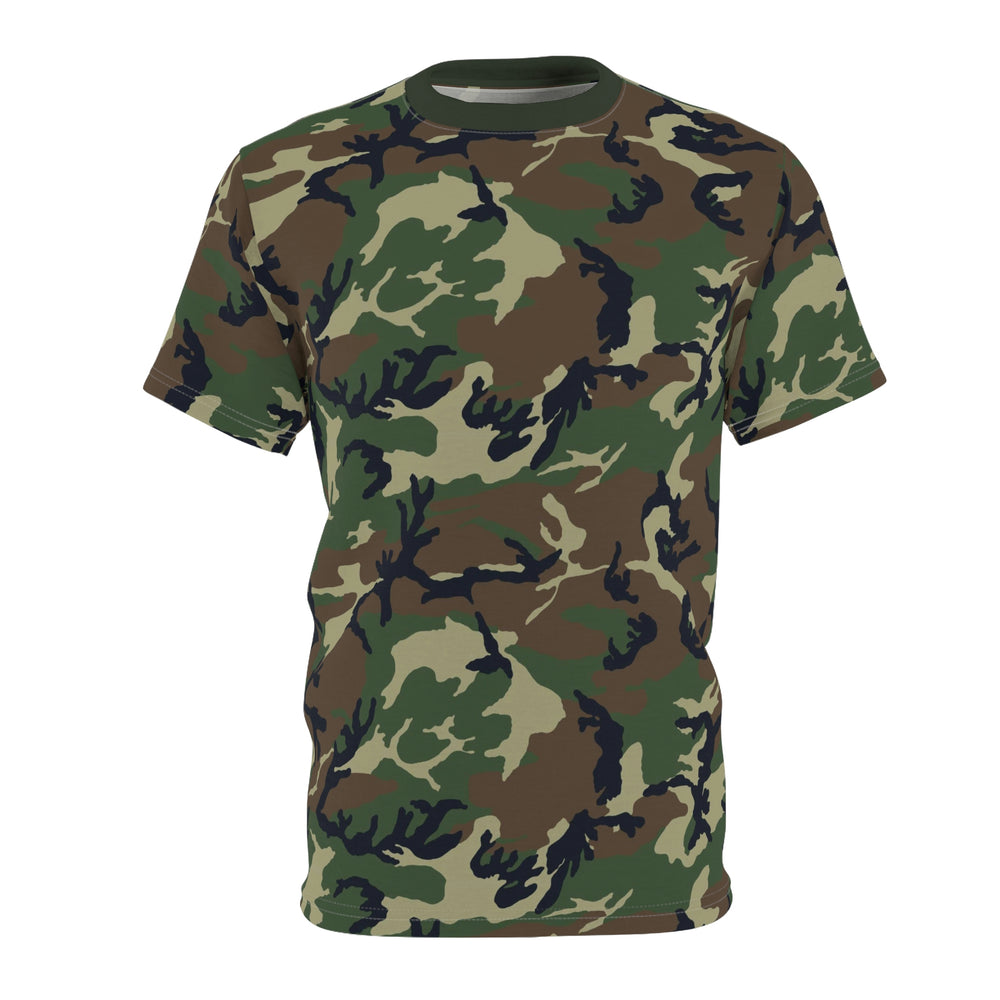 Equippage Woodland Camou Cut & Sew Tee