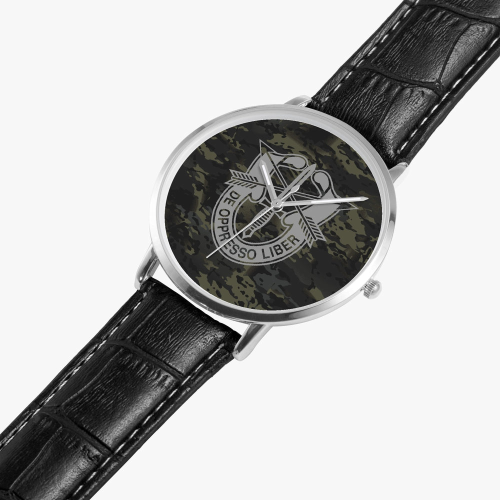 Equippage Black MultiCam Quartz watch