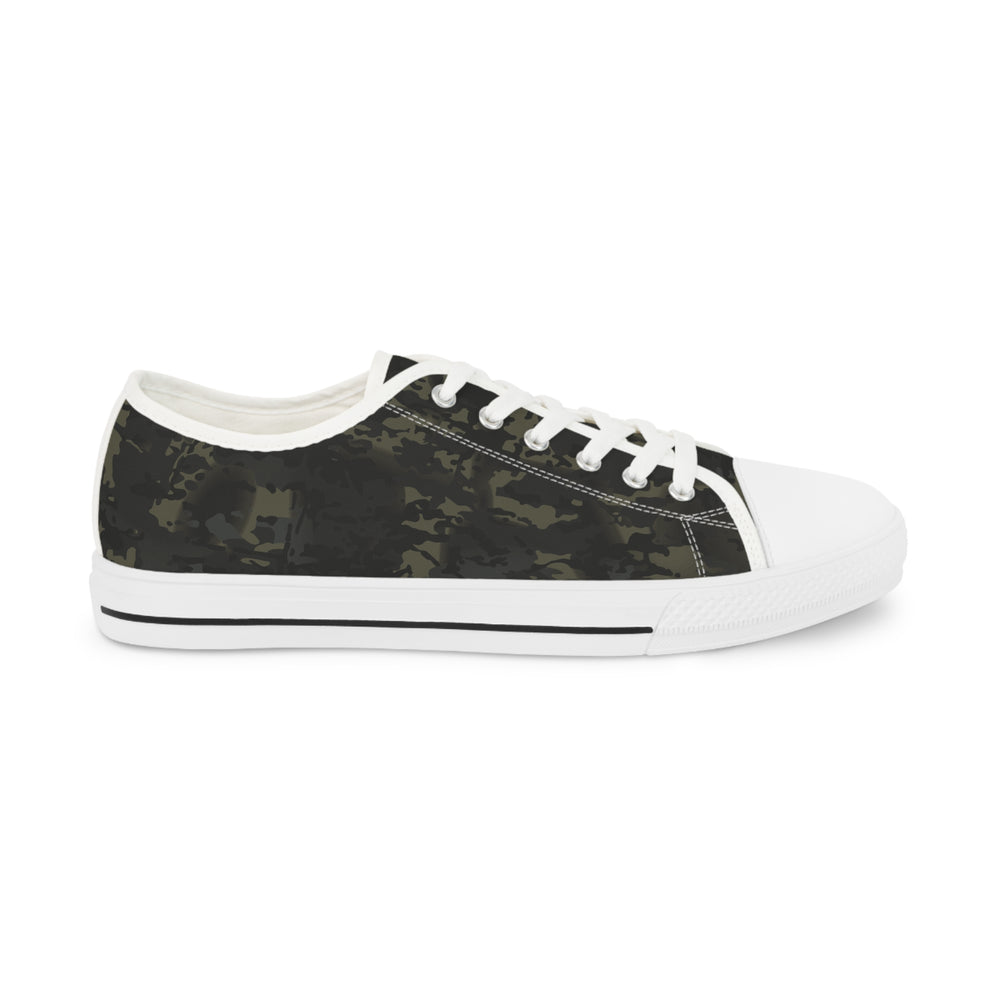 Equippage Black MultiCam Men's Low Top Sneakers