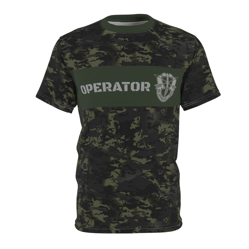 Equippage Operator BMC Green Stripe Unisex Cut & Sew Tee