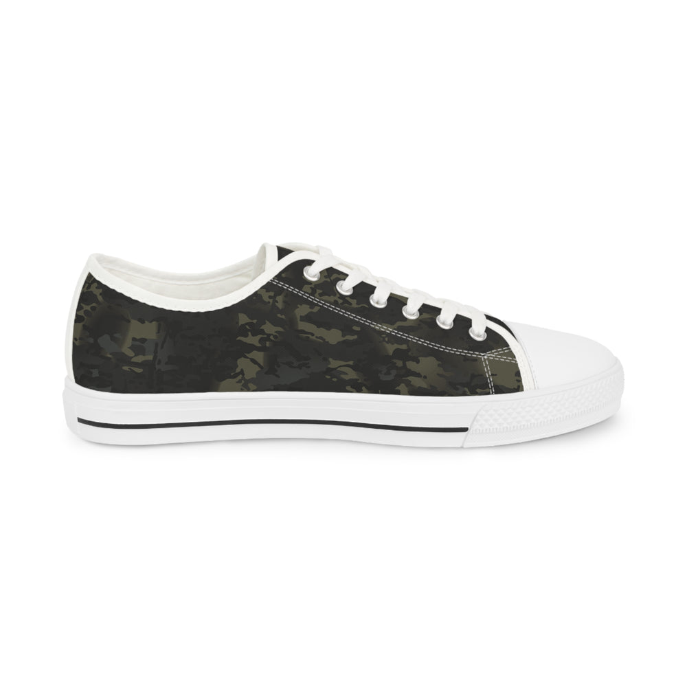 Equippage Black MultiCam Men's Low Top Sneakers
