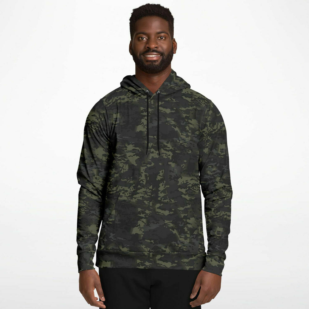 Equippage Black MultiCam Athletic Hoodie - AOP