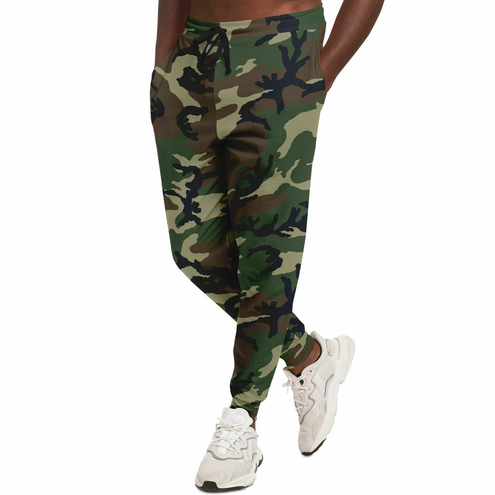 Equippage Woodland Camouflage Fashion Jogger