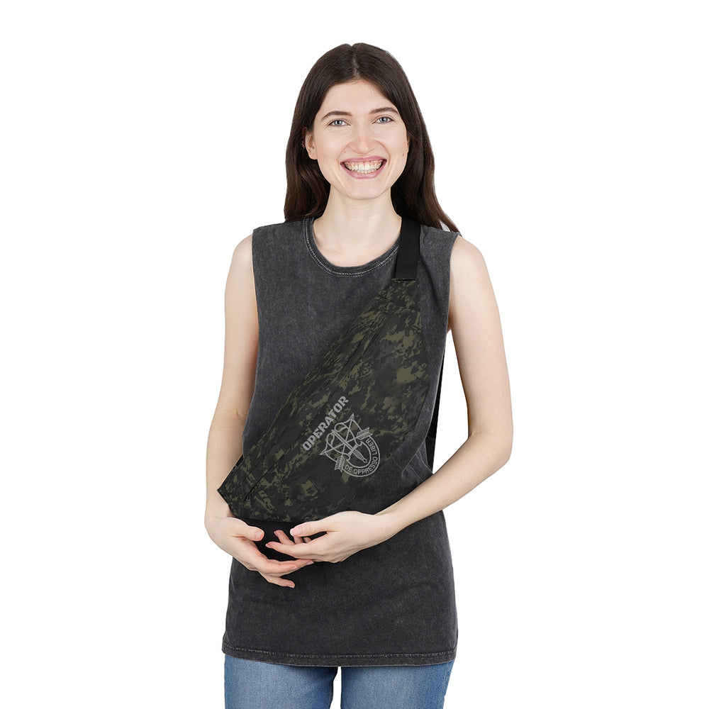 Equippage Operator Black MultiCam Large Fanny Pack