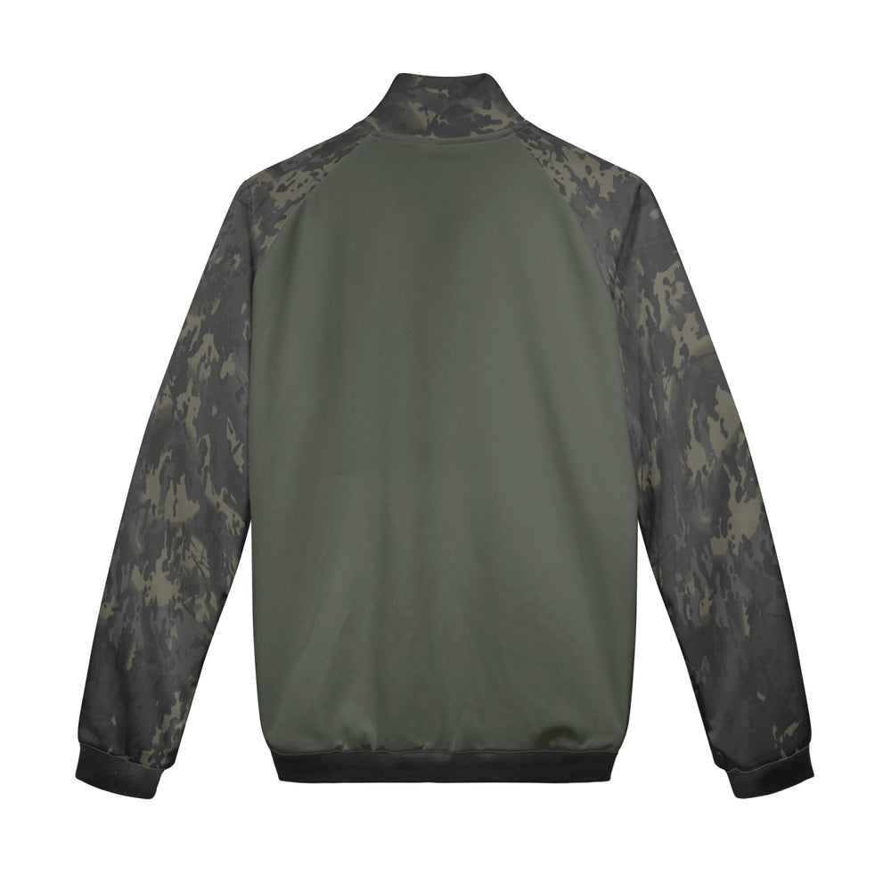 Equippage BMC Stripe Stand Collar Zipper-up Hoodie