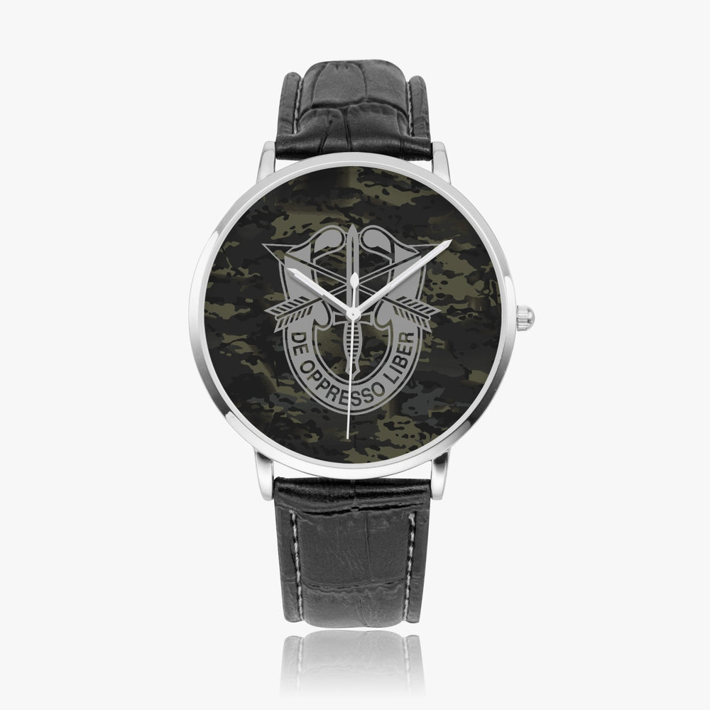 Equippage Black MultiCam Quartz watch