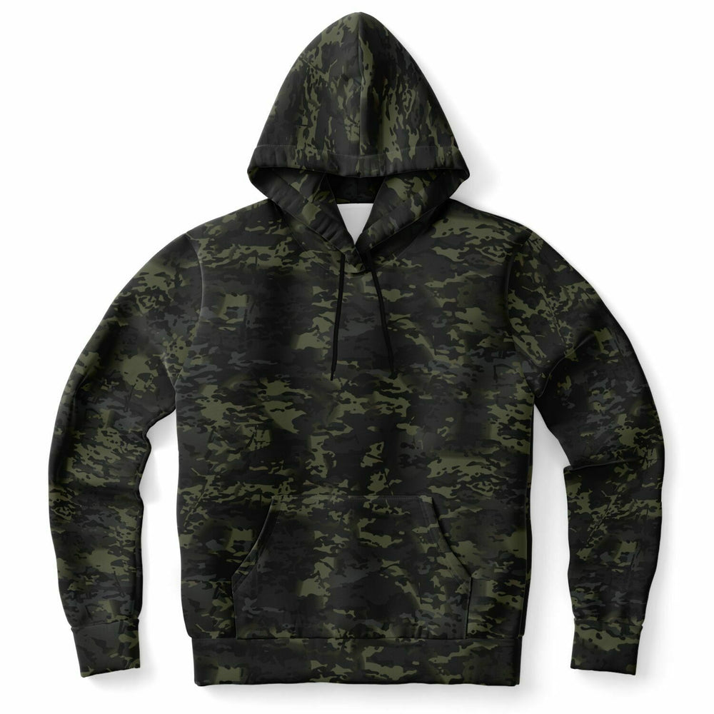 Equippage Black MultiCam Athletic Hoodie - AOP