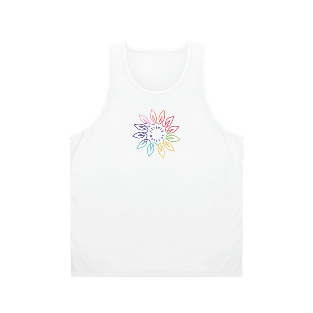 Sister's Retreat Unisex Tank Top (AOP)