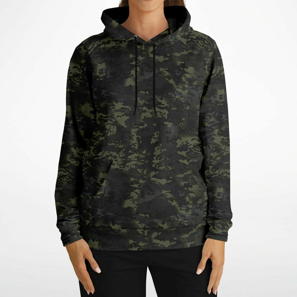 Equippage Black MultiCam Athletic Hoodie - AOP