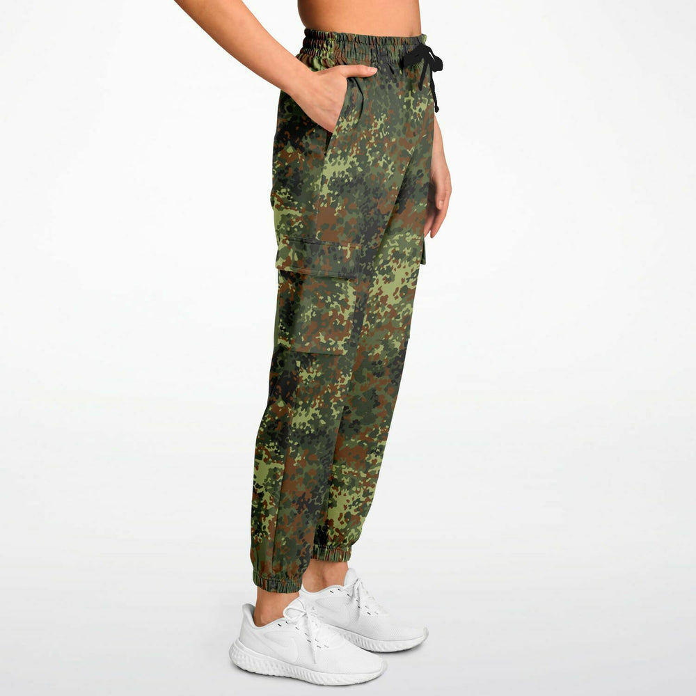 Equippage Flecktarn Camou Fashion Cargo Sweatpants