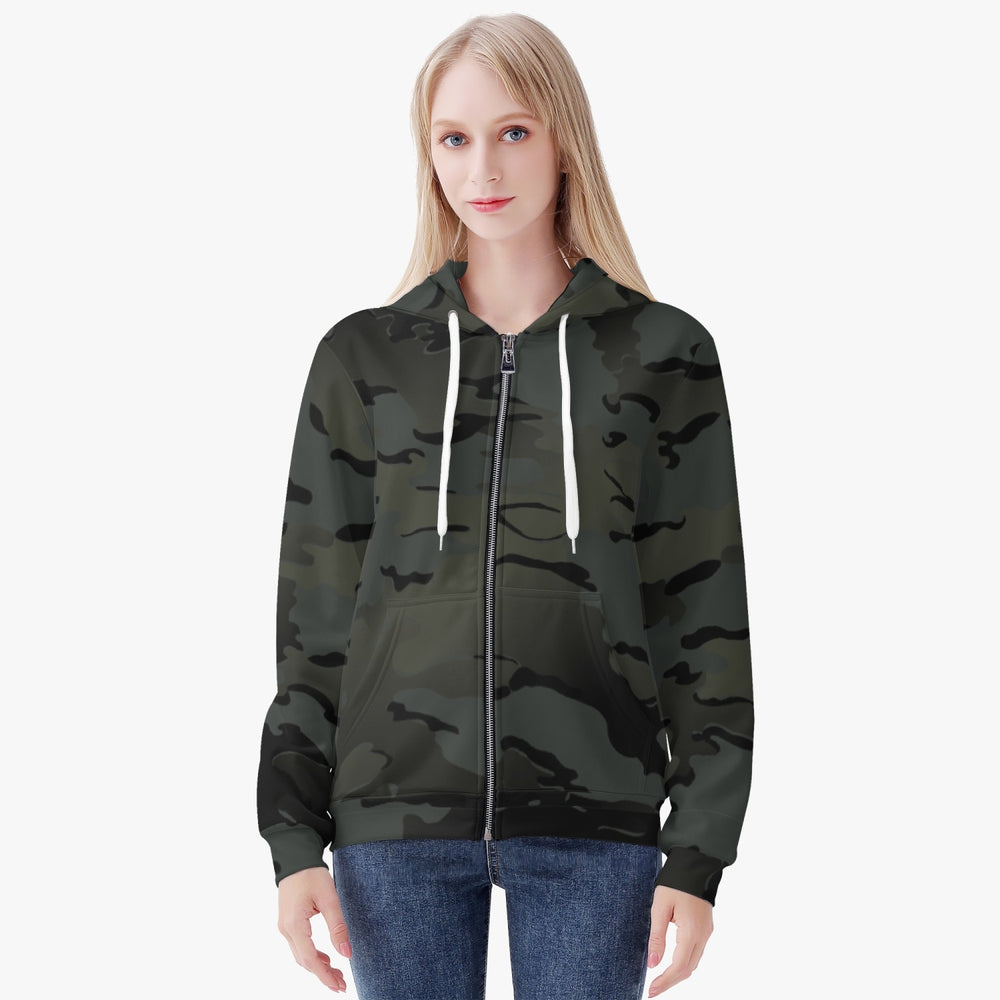 BJMC Women's Full Zip Up Hoodie