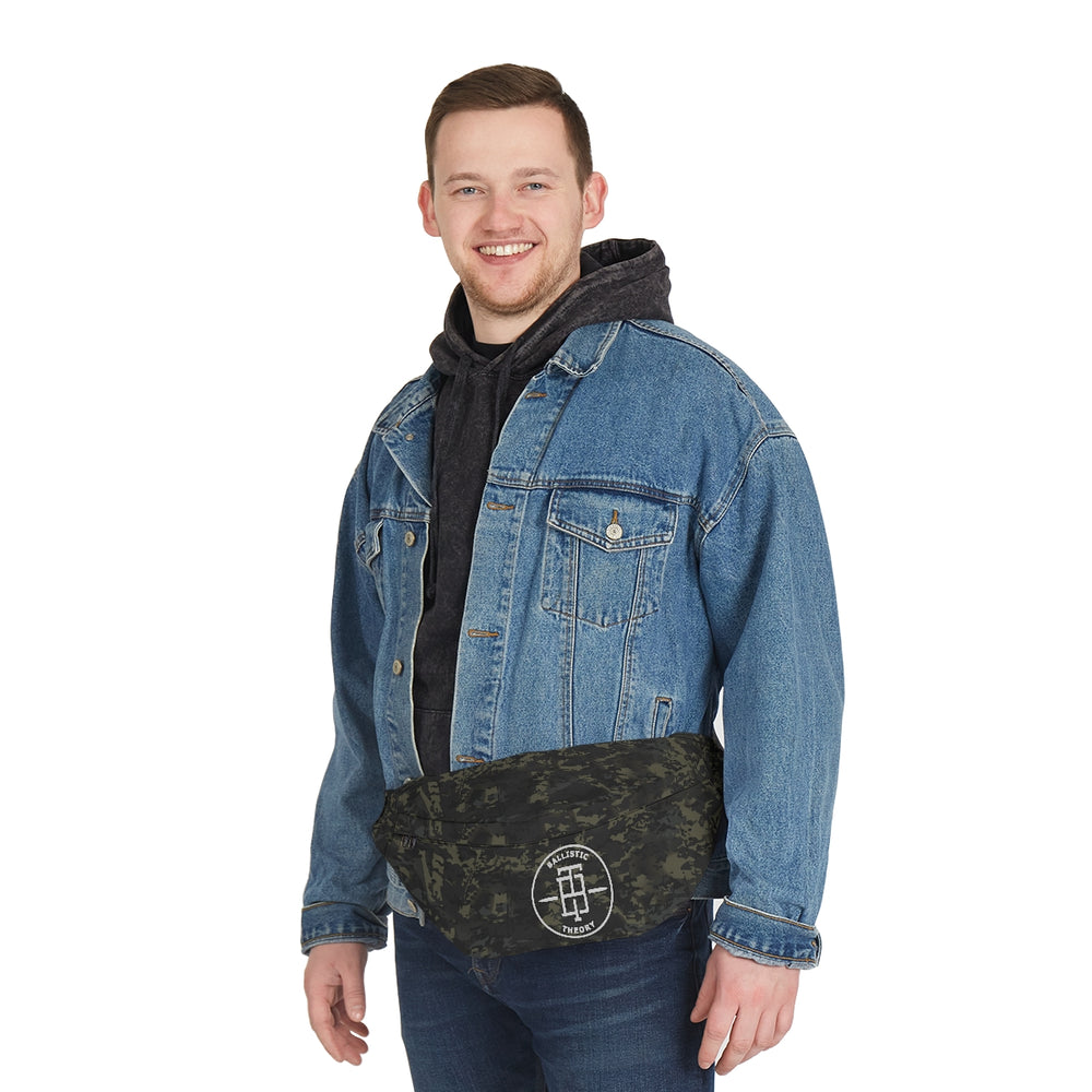 Ballistic Theory Black MultiCam Large Fanny Pack by Equippage