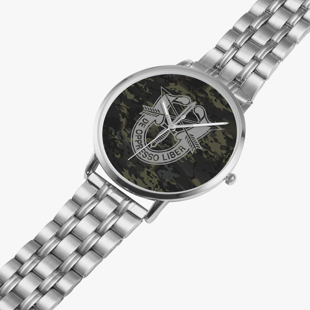 Equippage Black MultiCam Quartz watch
