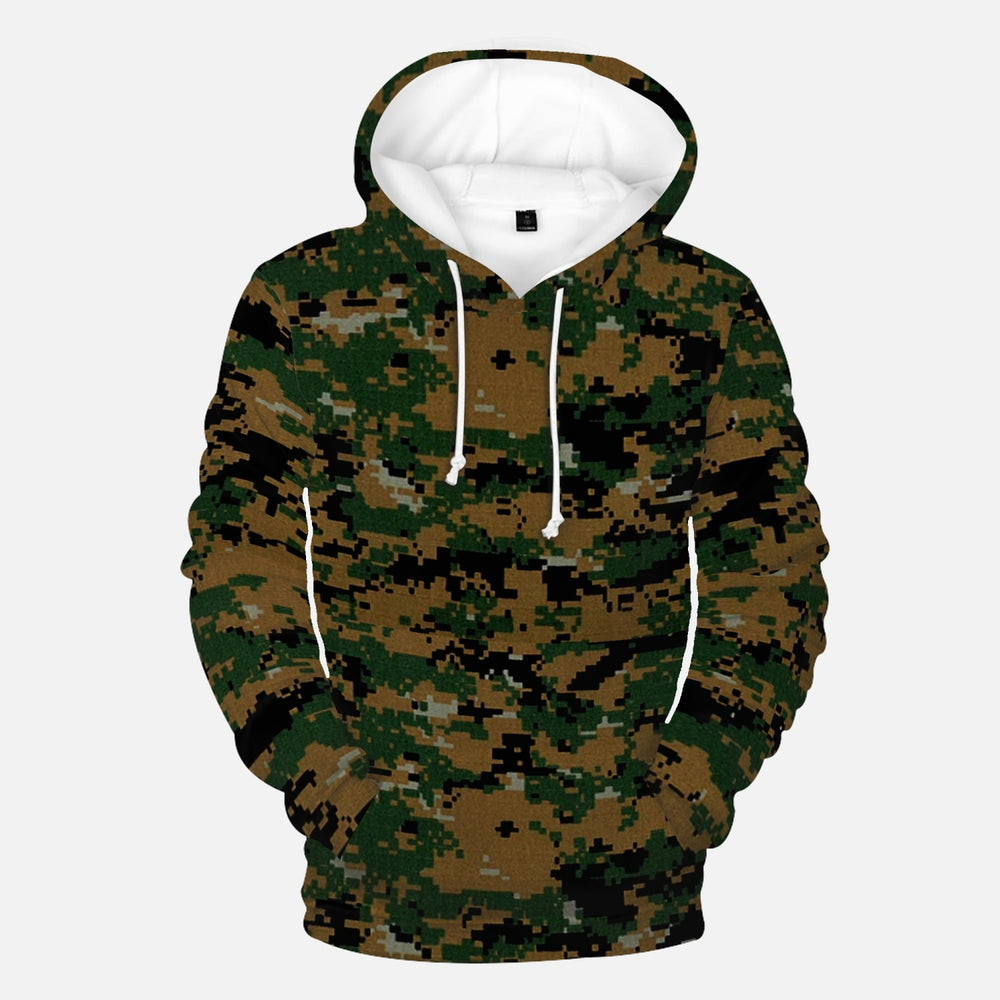 Equippage Marpat Camou Round Collar Hoodies