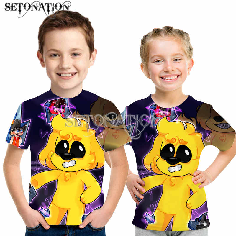 SETONATION Kawaii Mikecrack 3D Printed T-shirts