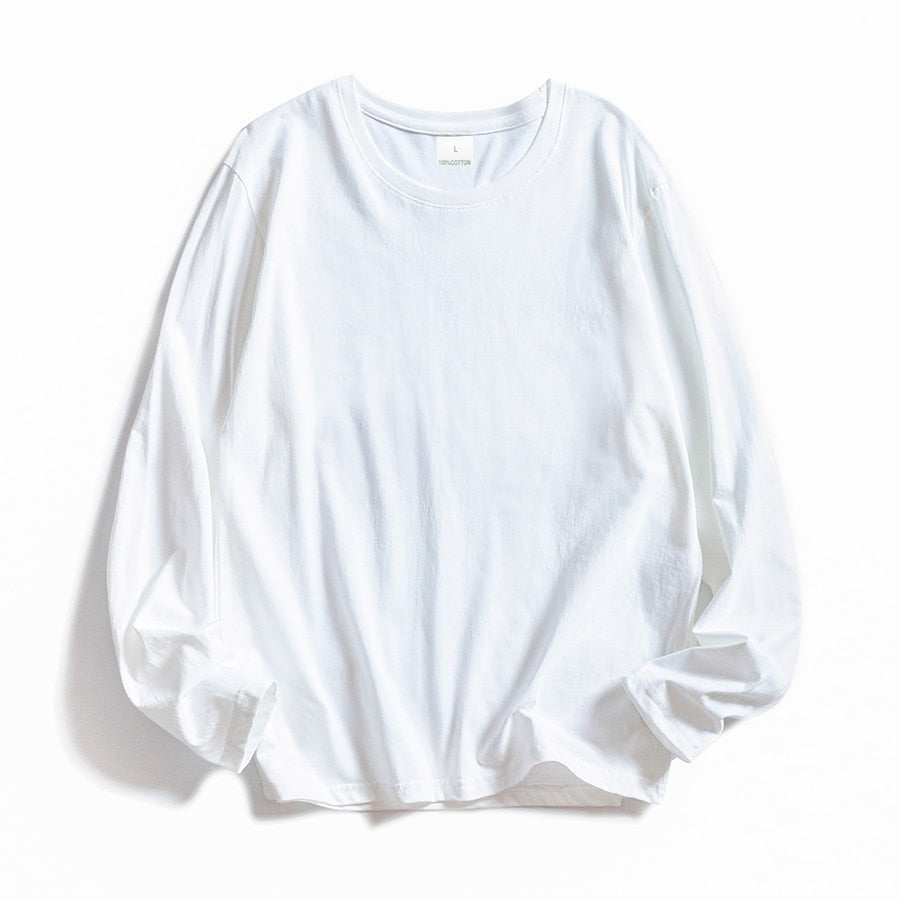 MOINWATER Women's White Cotton Tops