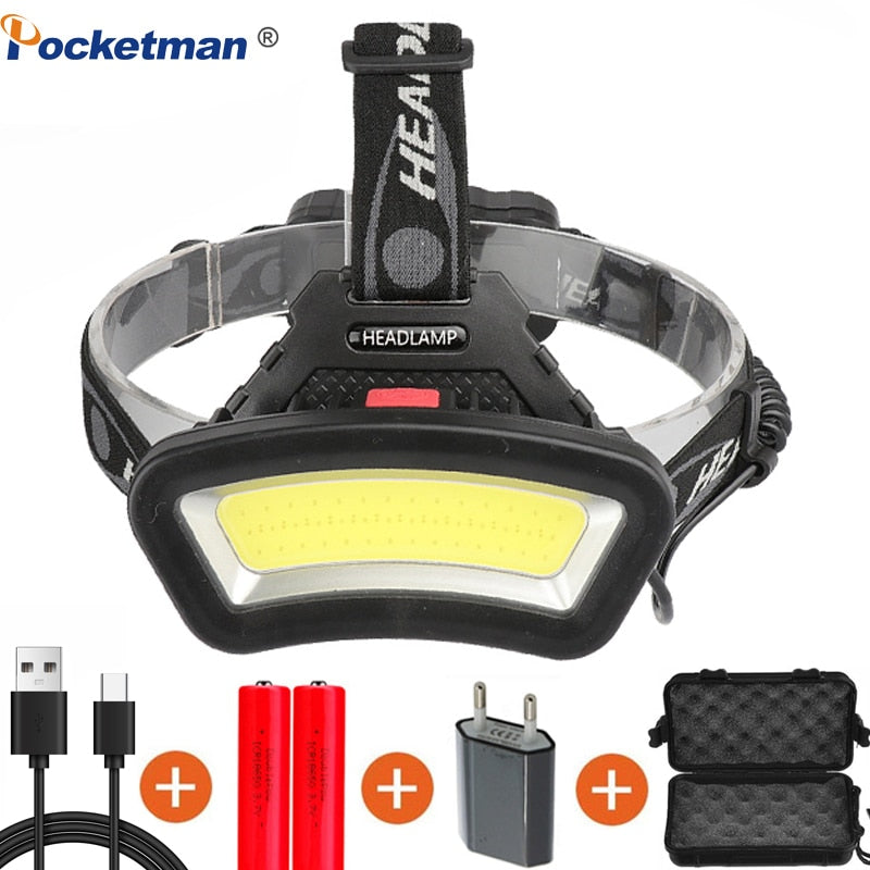 Pocketman 500m 35000LM Power Long Range Headlamp