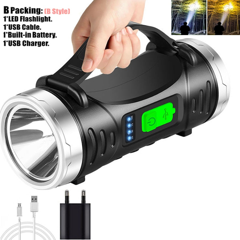 Pocketman Torch Long Use Waterproof Searchlight