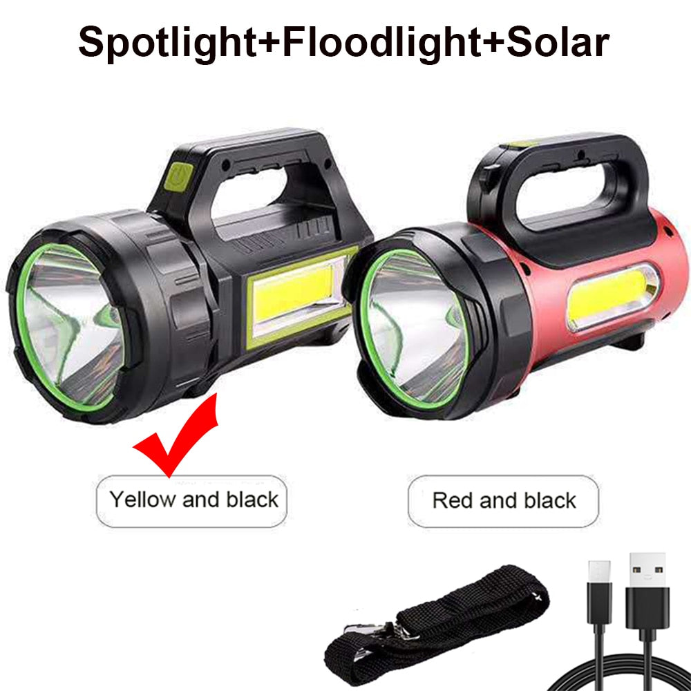 Pocketman 300W Handheld Portable Solar Searchlight