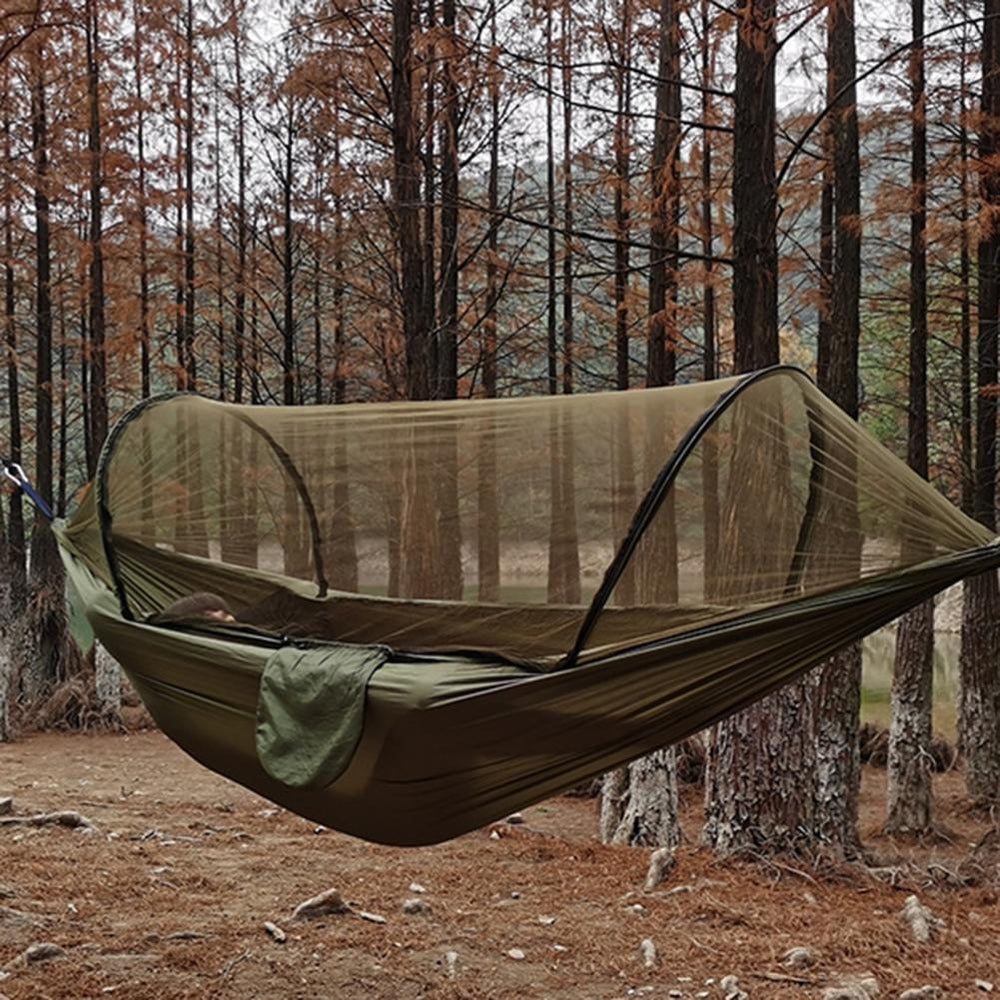 Portable Outdoor Camping Hammock with Mosquito Net