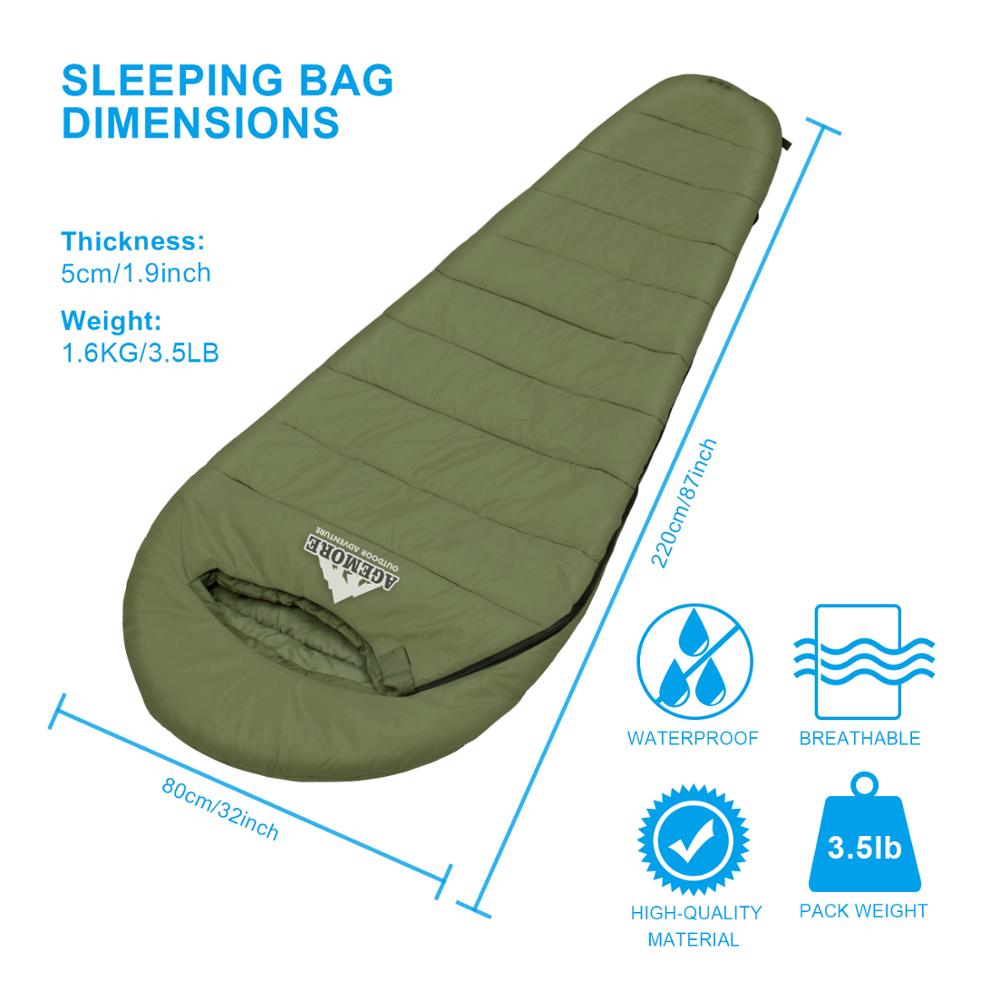 Agemore Ultralight Heating Winter Sleeping Bag