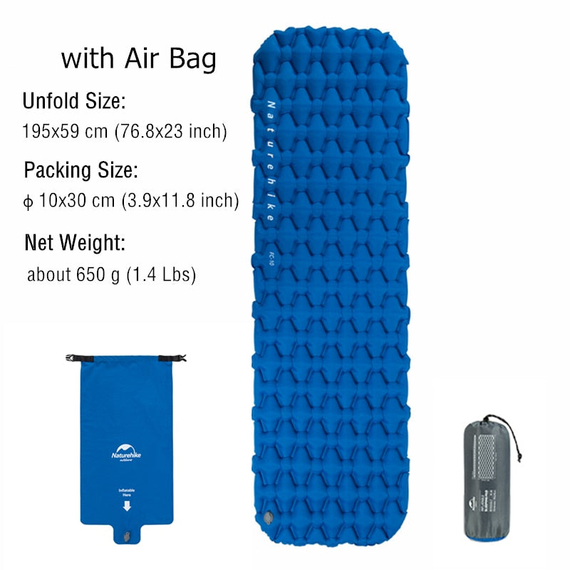 Naturehike Inflatable Ultralight Waterproof Camping Mat
