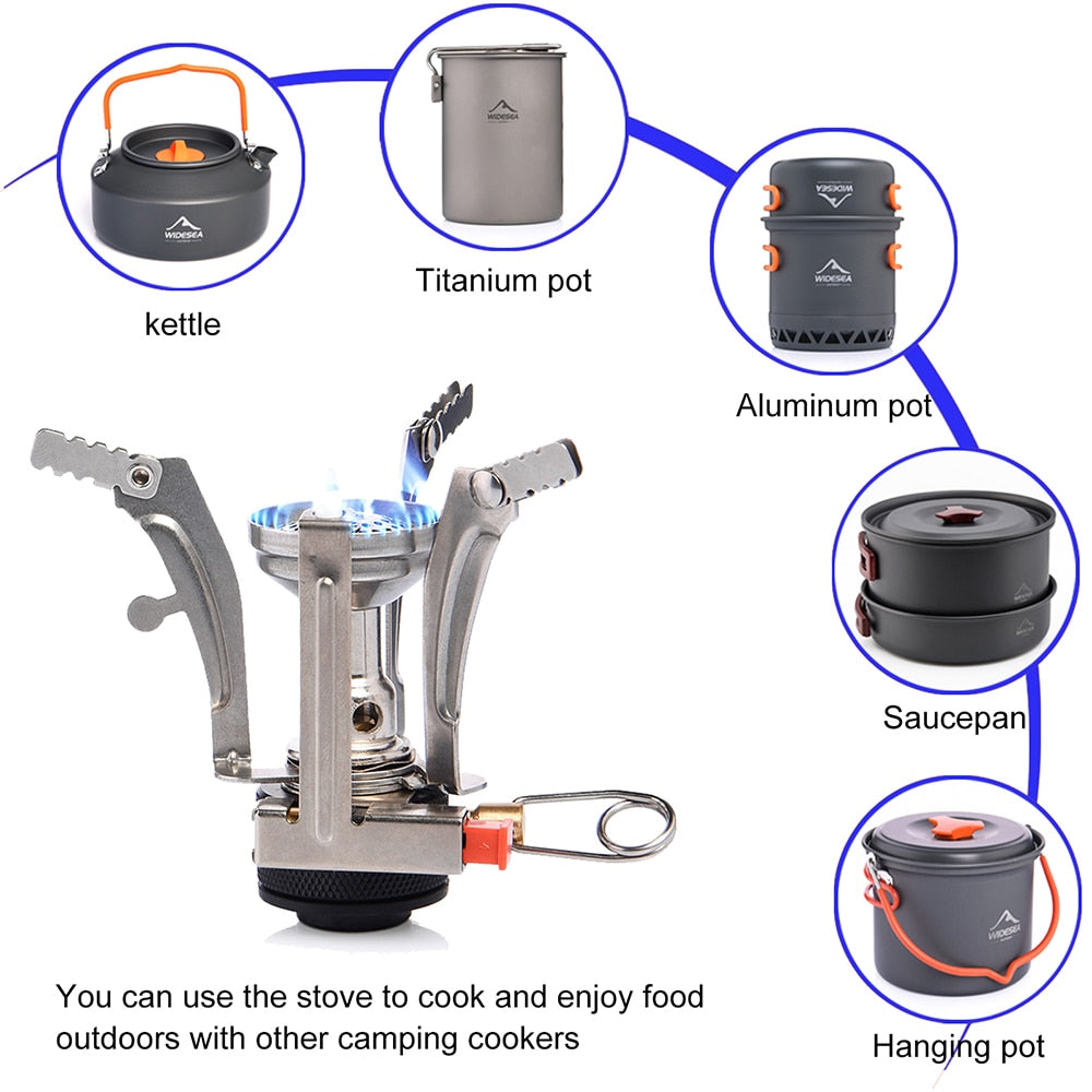 Widesea Portable Outdoor Camping Gas Burner