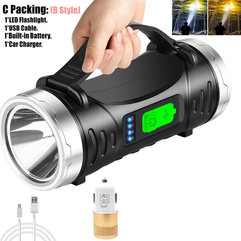 Pocketman Torch Long Use Waterproof Searchlight