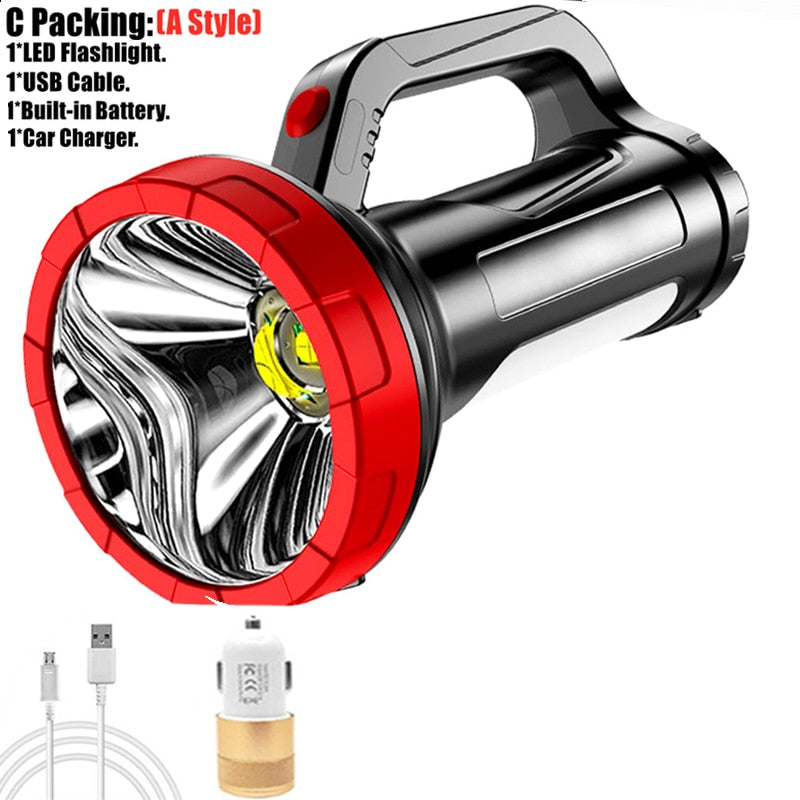 Pocketman Torch Long Use Waterproof Searchlight