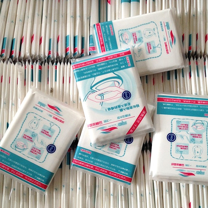 10 Packs Disposable Toilet Seat Protector
